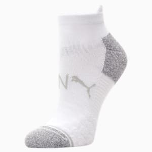 Men's Terry Low Cut Socks [1 Pack], WHITE / GREY